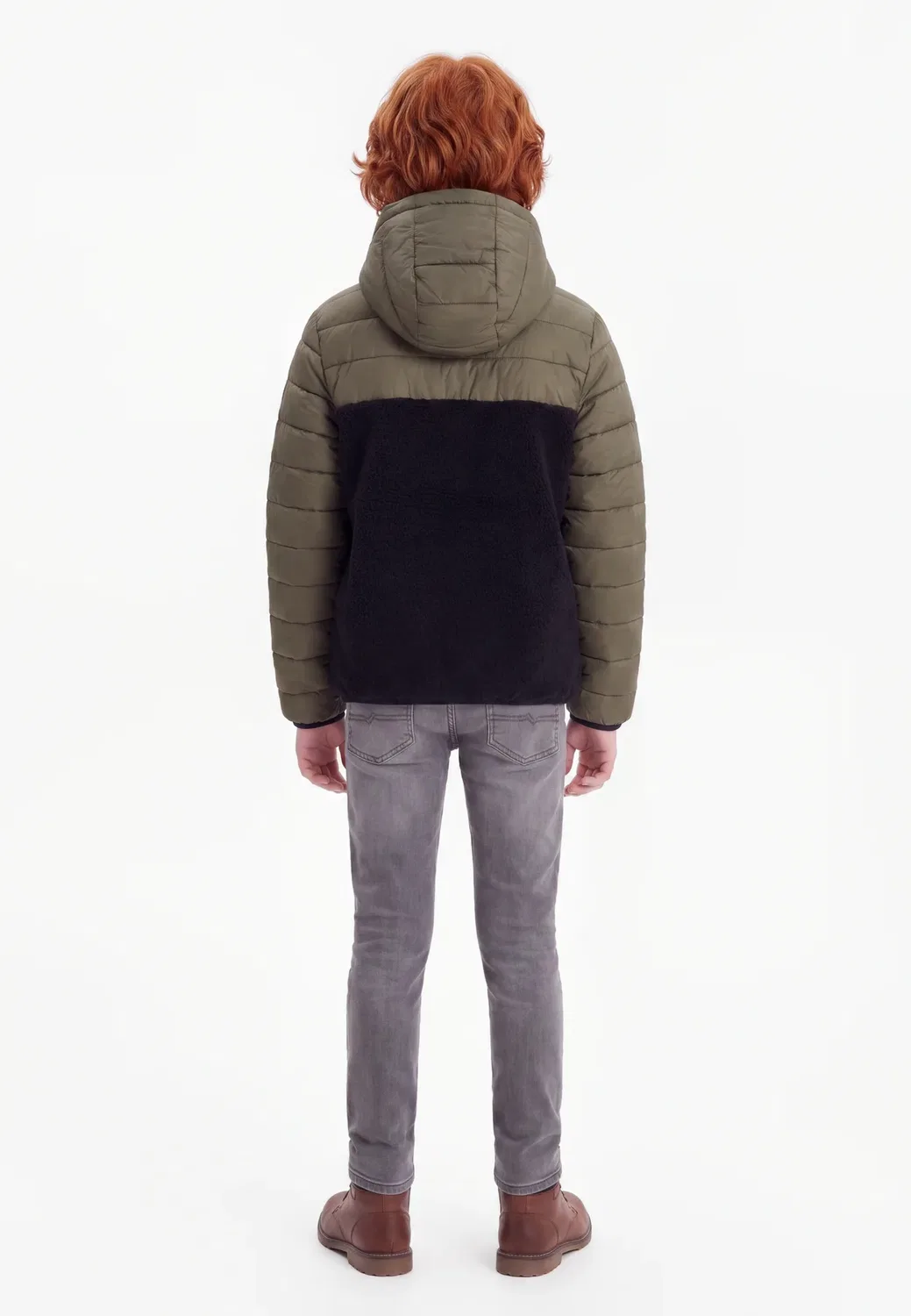 Чешуйчатая двусторонняя зимняя куртка Quiksilver, Grape Leaf — фото 2