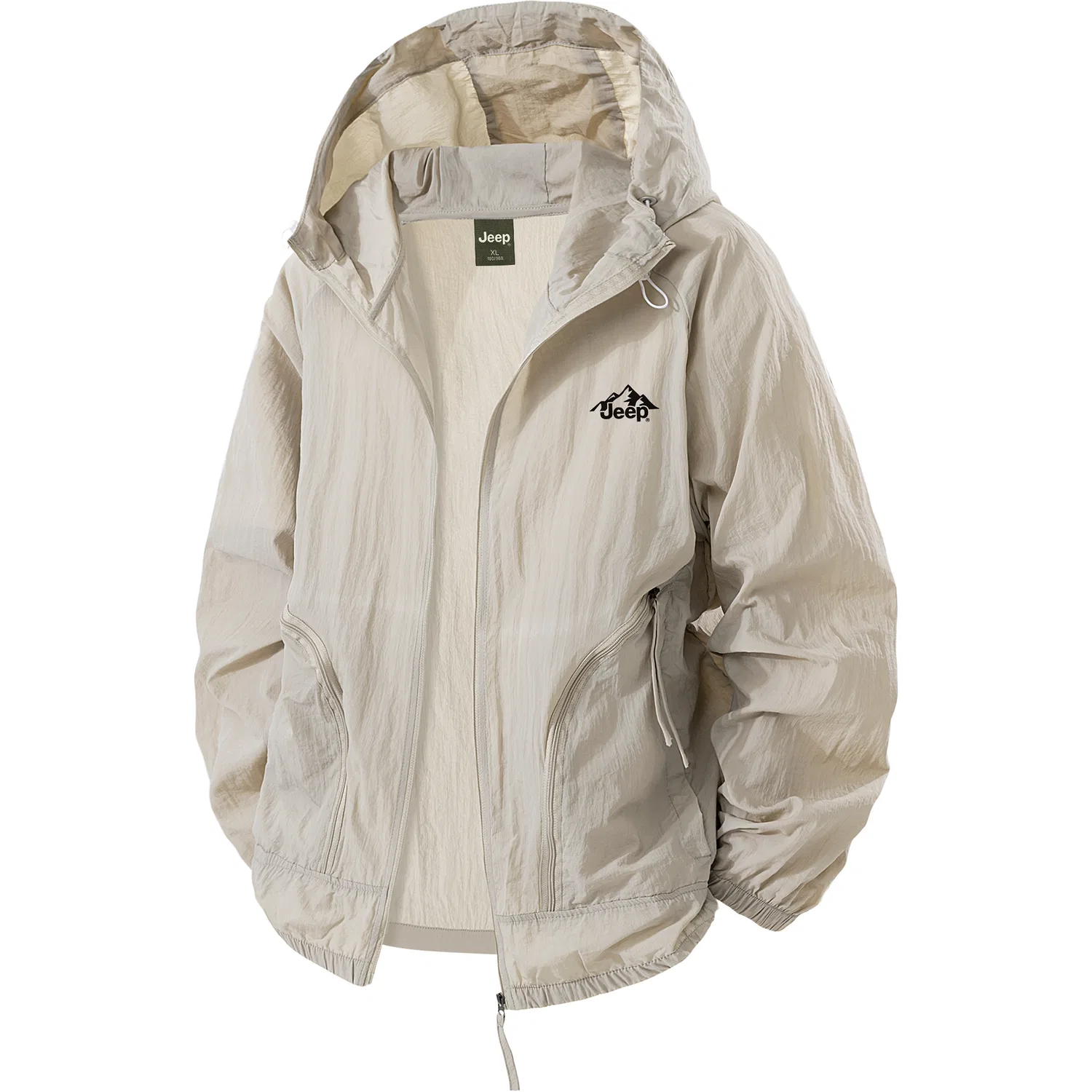 Детская ветровка для верховой езды с защитой от солнца, модель Horseback Riding Casual Collection, Jeep, Khaki