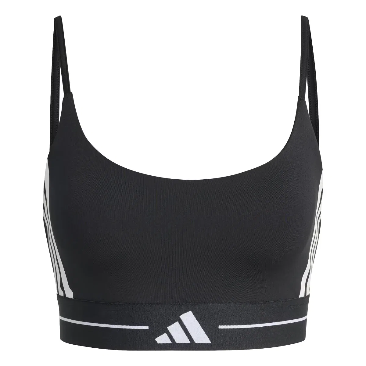 Женский топ, Workout Essentials Plus, adidas, черный — фото 2