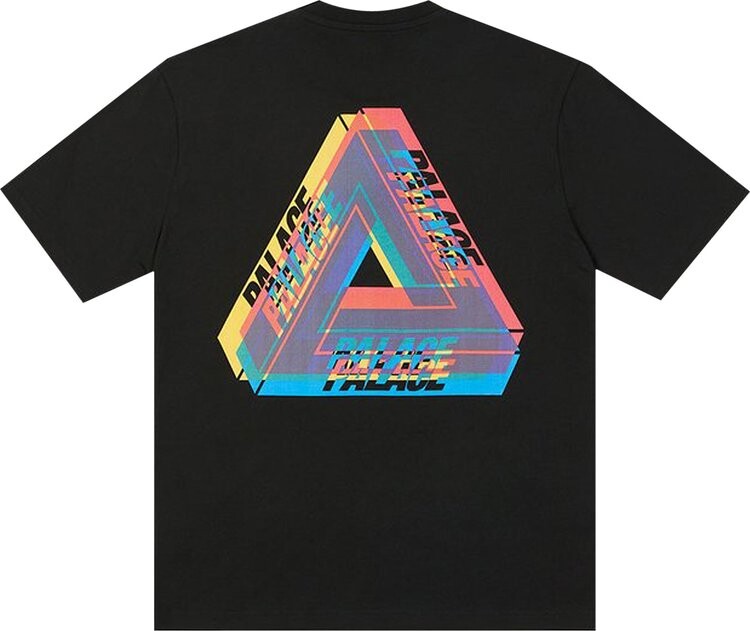 

Футболка Palace Tri-Ferg Colour Blur T-Shirt 'Black', черный