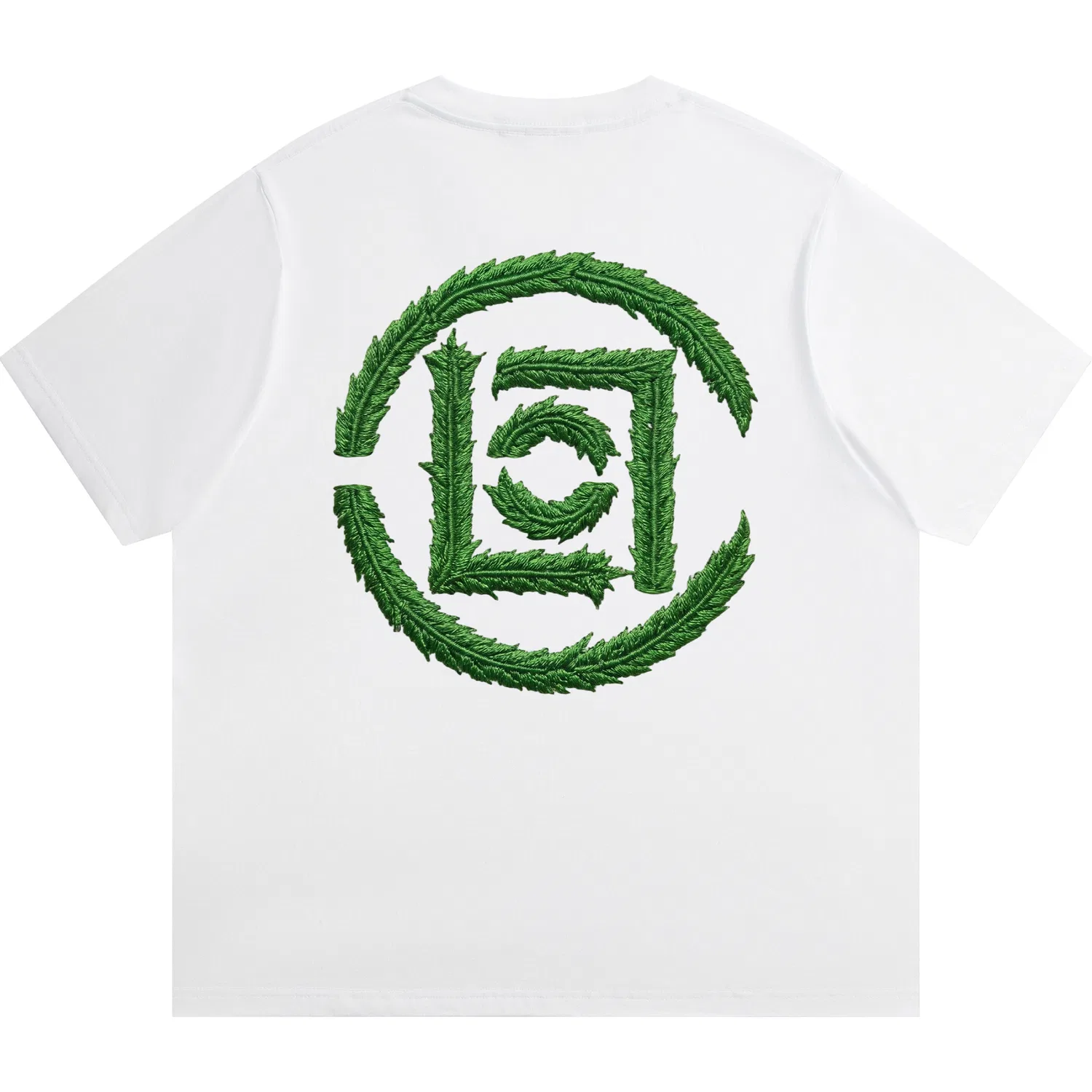 Детская футболка унисекс с круглым вырезом CLOT, Jade White (Heavyweight Embroidered)