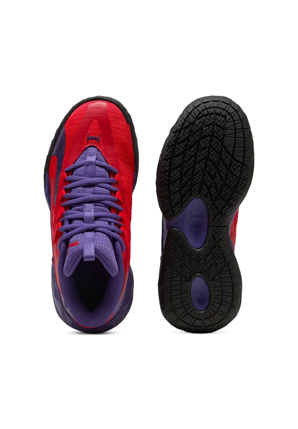 Детские кроссовки для мальчиков Dagger 2 Junior Puma, Violet Red Black — фото 3