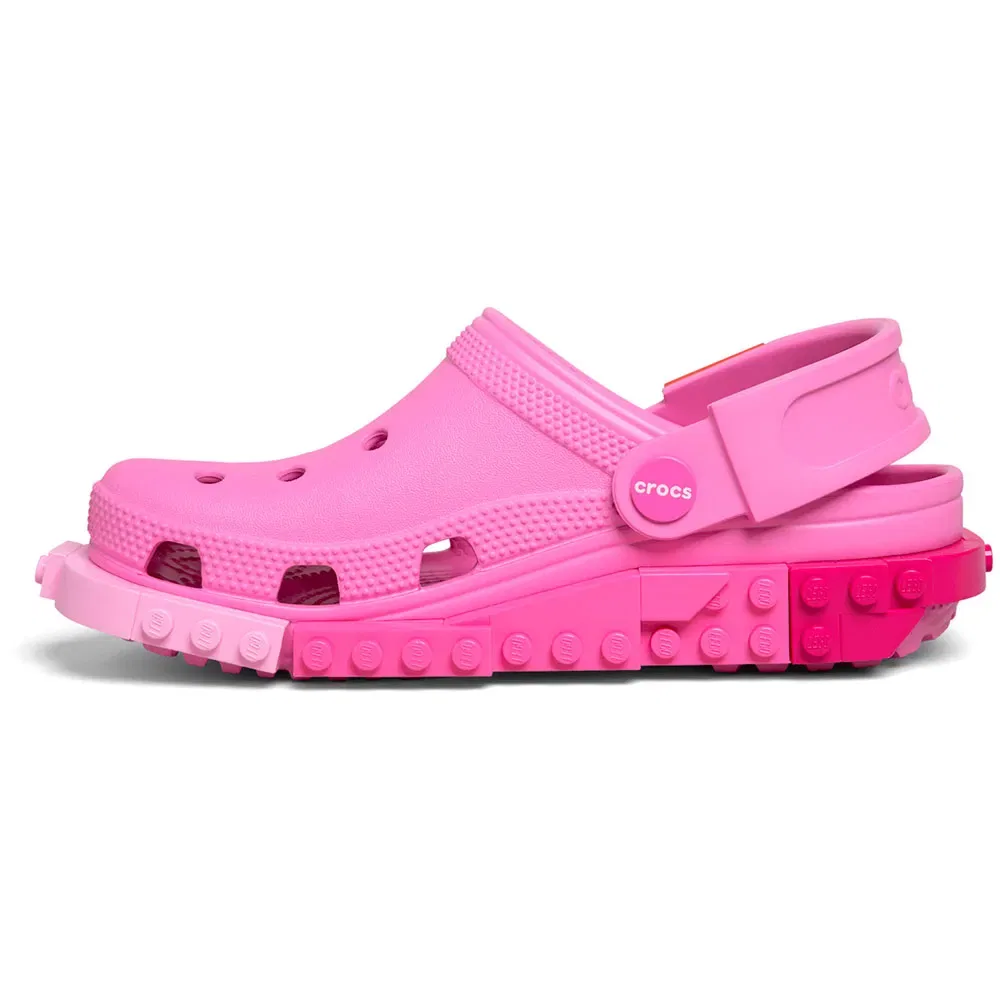 Клоги System Crocs, розовый — фото 3
