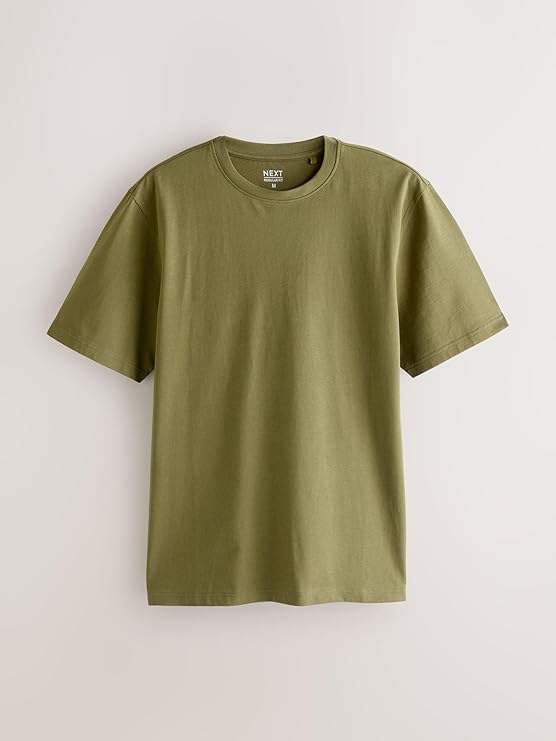 Комплект футболок NEXT Basic Cotton Regular Fit, 6 предметов, мульти — фото 4