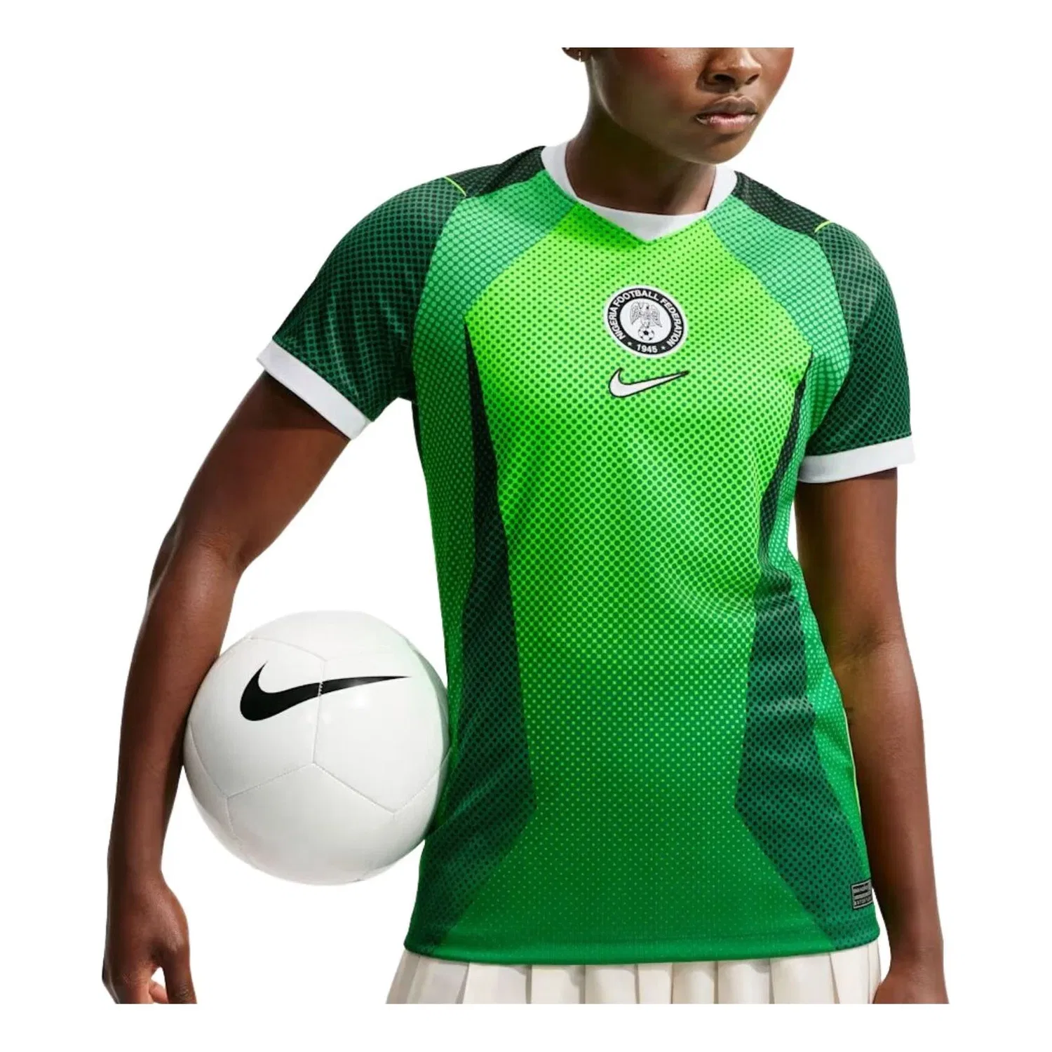Женская футболка Nike Nigeria 2026 Stadium Home Dri-FIT Jersey, зеленый