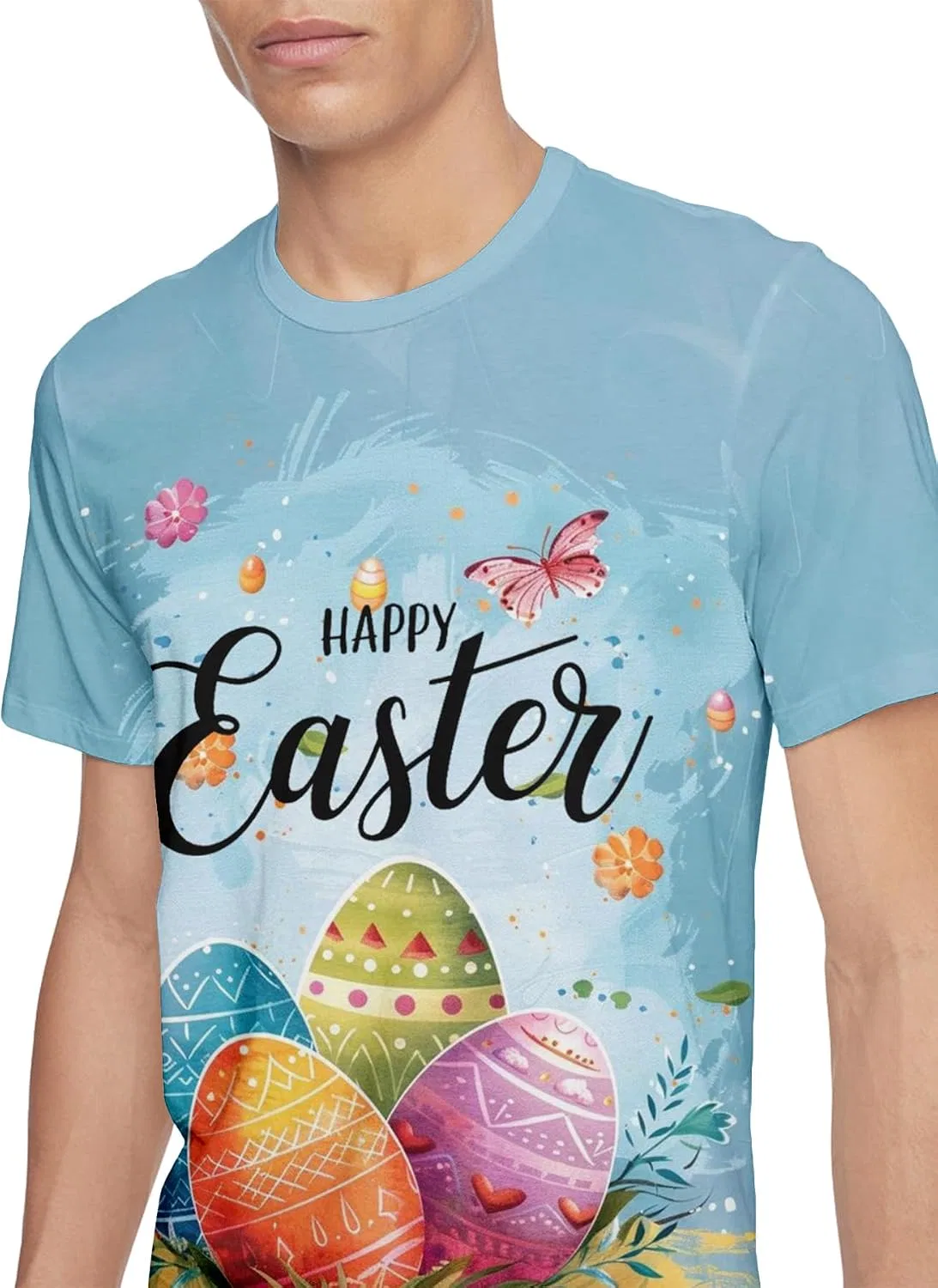 Мужская футболка с кроликом Graphic T-Shirt, Style03 — фото 3