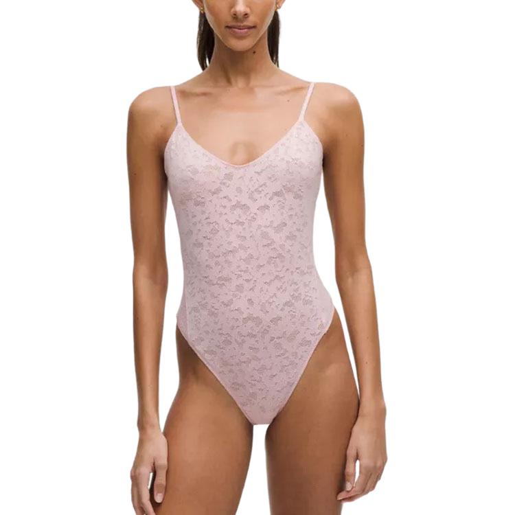 

Боди для женщин с круглым вырезом Lululemon, dusty розовый