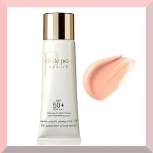 Крем для лица SPF CLE DE PEAU BEAUTE Солнцезащитный Creme Tante UV Pink + PA++++