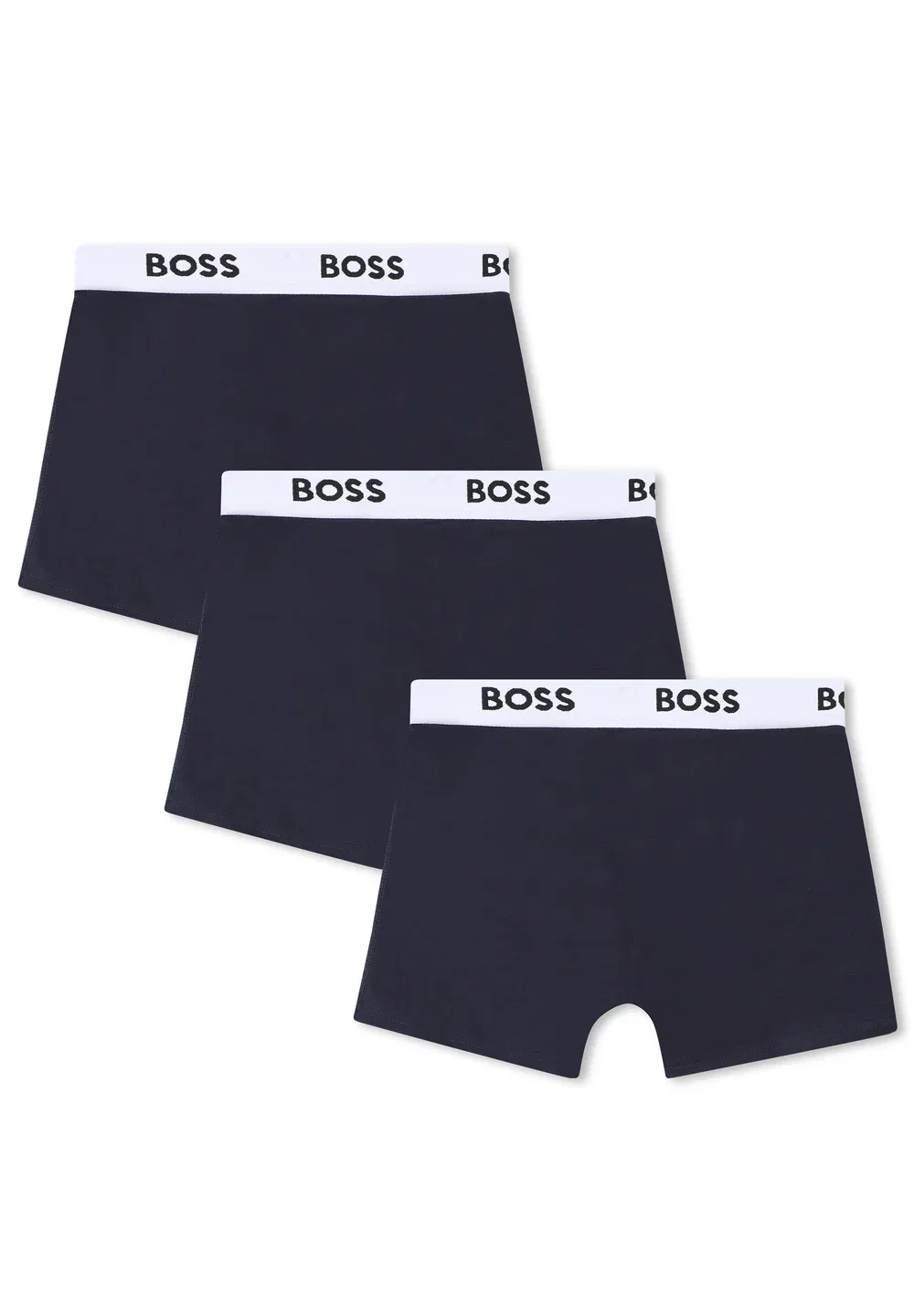 3 шт. - трусы Boss Kidswear, Navy — фото 2