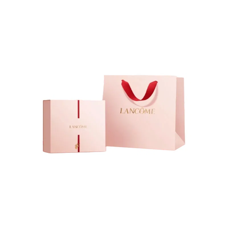 Женская помада бархатная 3.4 г, модель 25 Qixi Festival Limited Lucky Lipstick, LANCOME, оттенок 03# Heart-Fluttering Spring — фото 2
