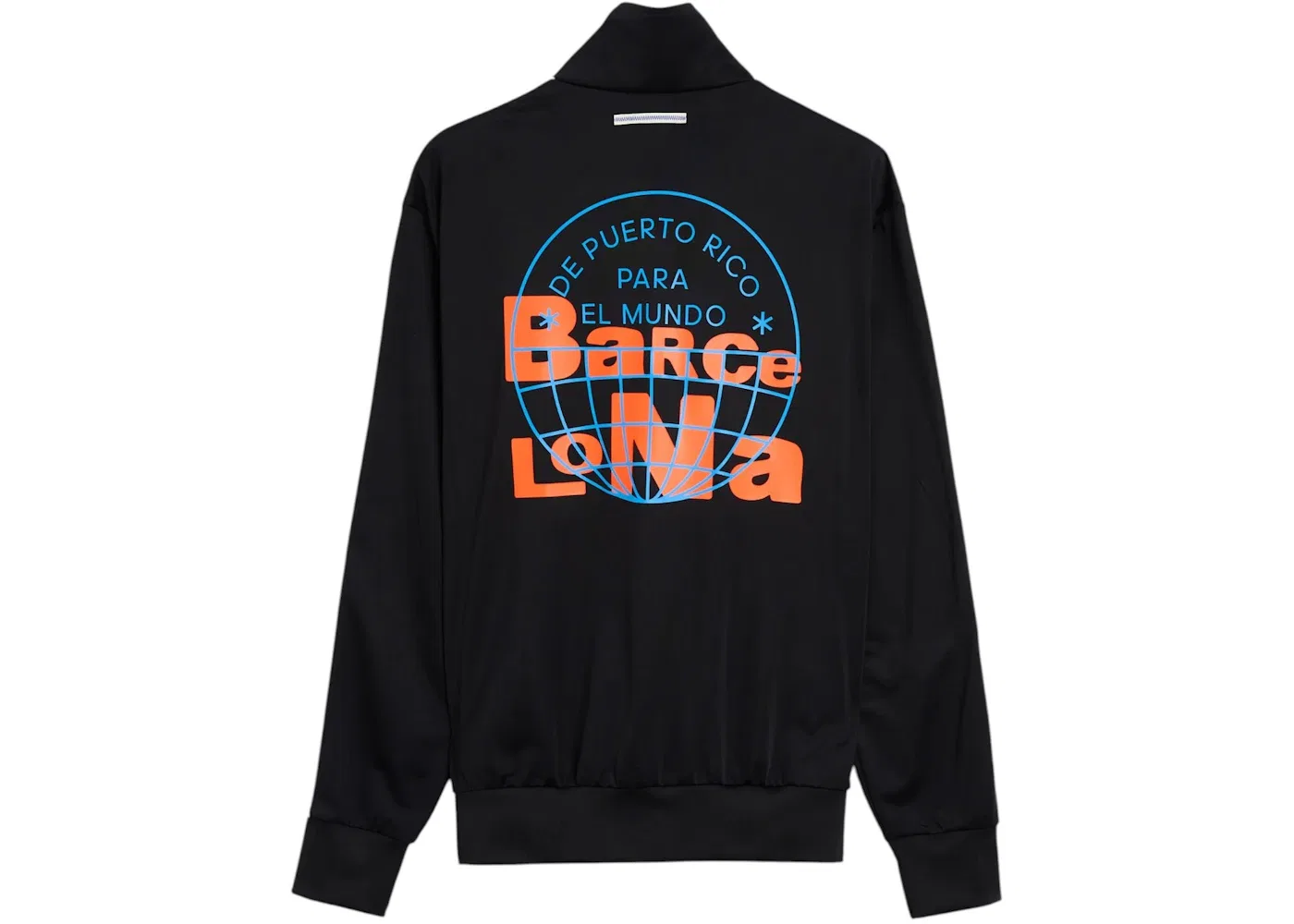 Унисекс-куртка с длинным рукавом Adidas x Bad Bunny DtMF Tour Barcelona Firebird Track Jacket, Black