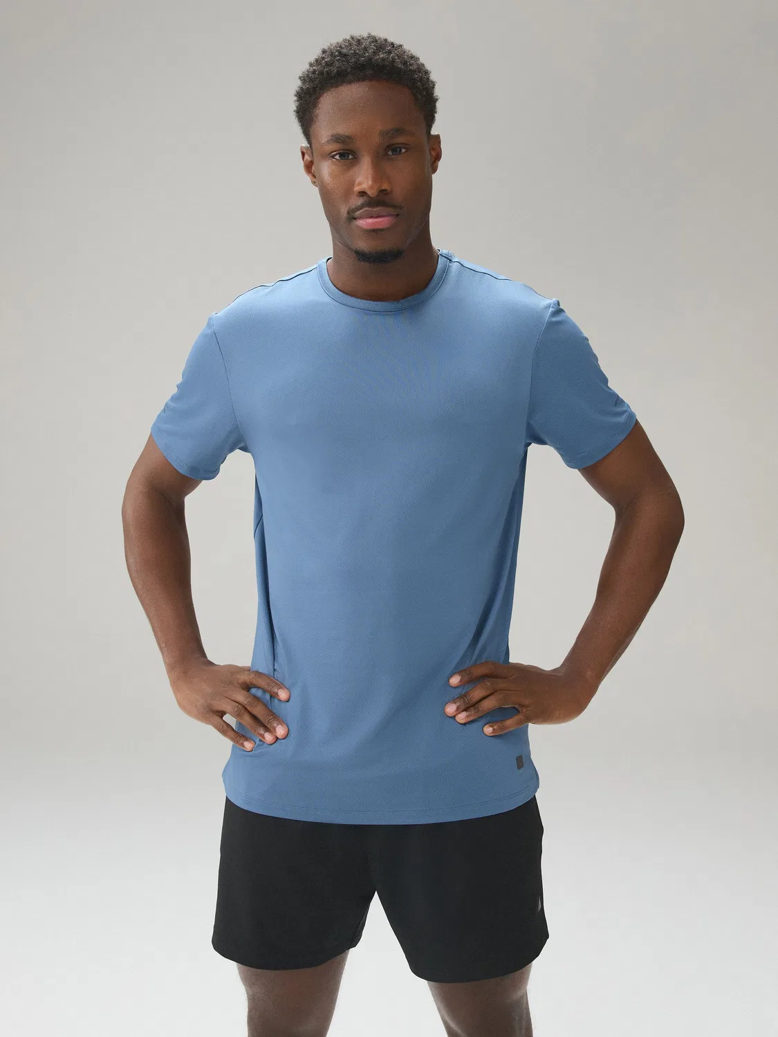 Футболка Active Gym Training Top Next, угольно-серый/хаки/синий — фото 3