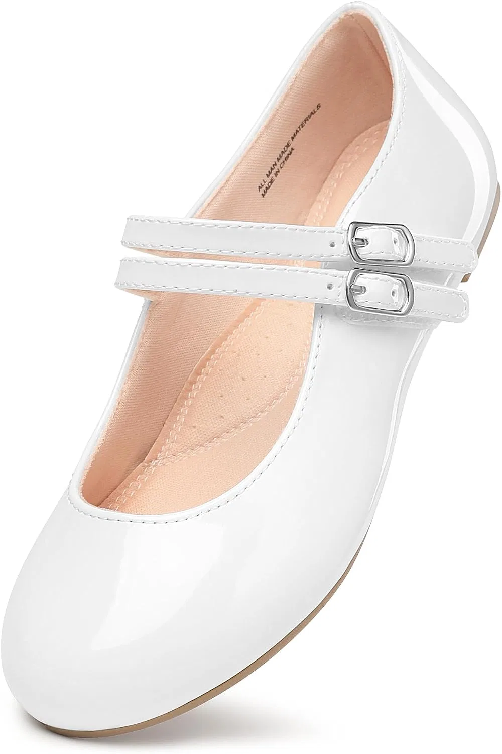 Детские туфли Мэри Джейн для девочек MIXIN, White