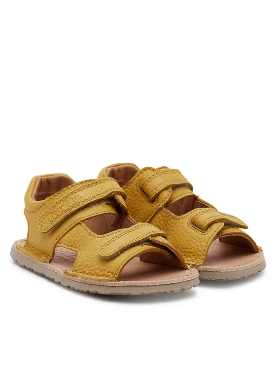 Сандалии Barefoot Flexy Mini Froddo, желтый — фото 2