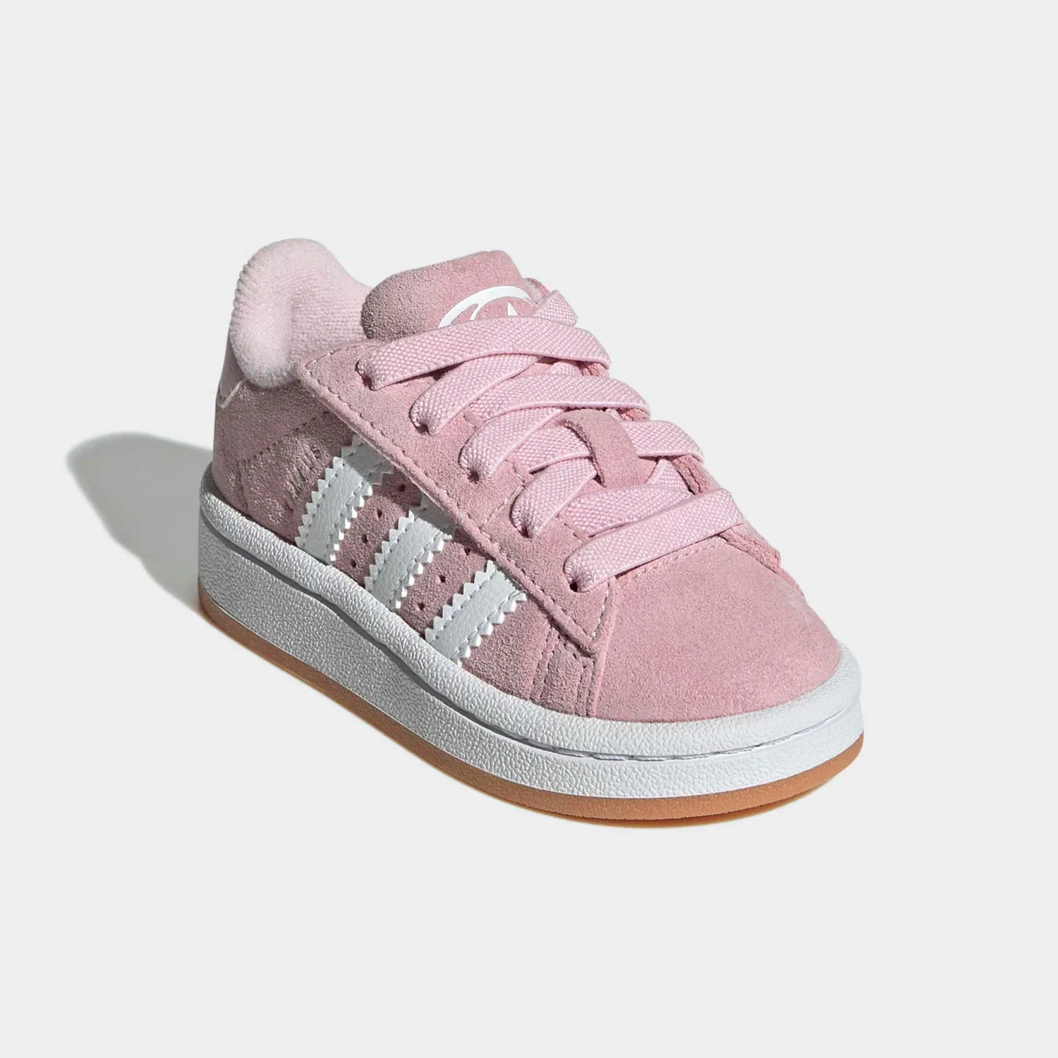 Детские кроссовки с логотипом Campus Adidas Originals, Clear Pink/White/Gum
