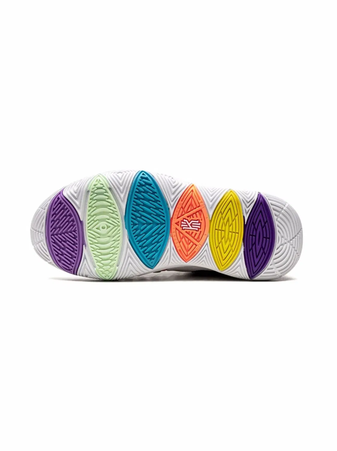 Кроссовки Kyrie 5 Graffiti Nike Kids, белый — фото 4