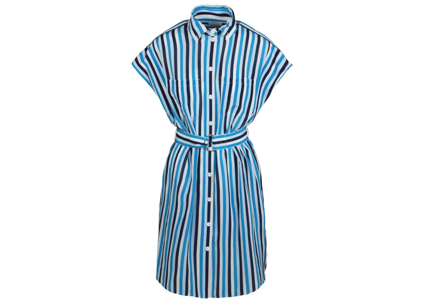 Женское платье-рубашка полосатое Nella Burberry, Blue