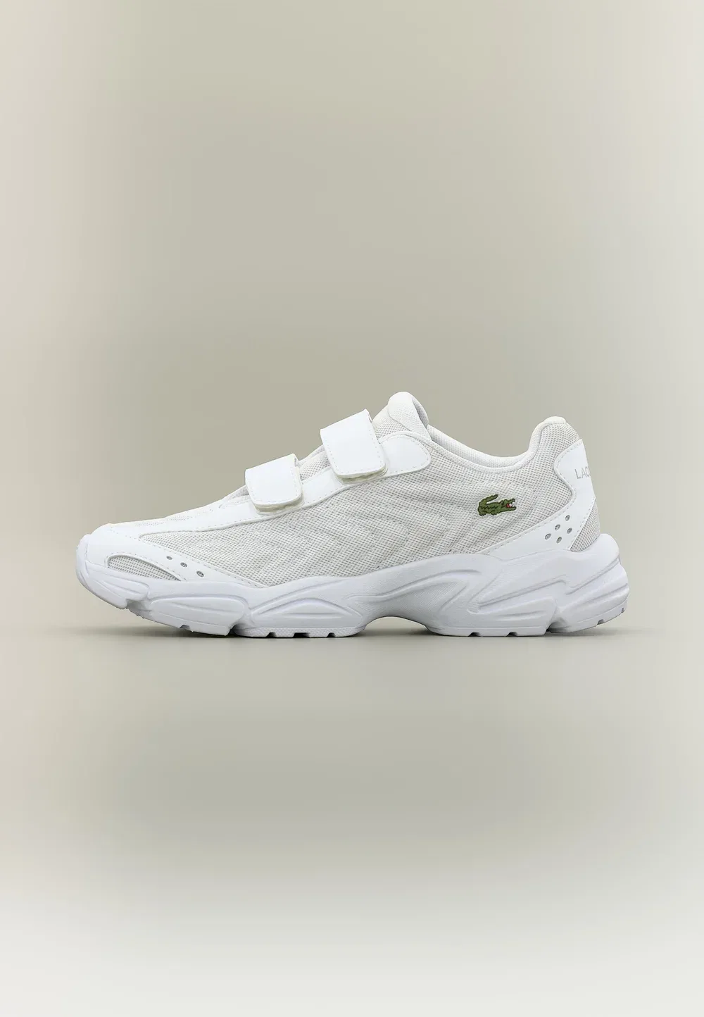 Детские кроссовки Storm 96 2K Lite на липучках, унисекс Lacoste, Blanc