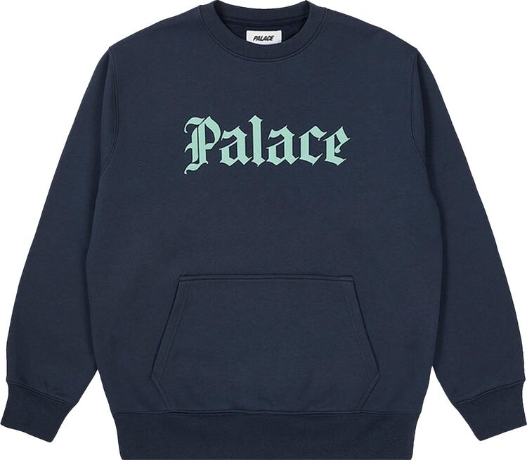

Толстовка Palace Ye Olde Crew 'Navy', синий