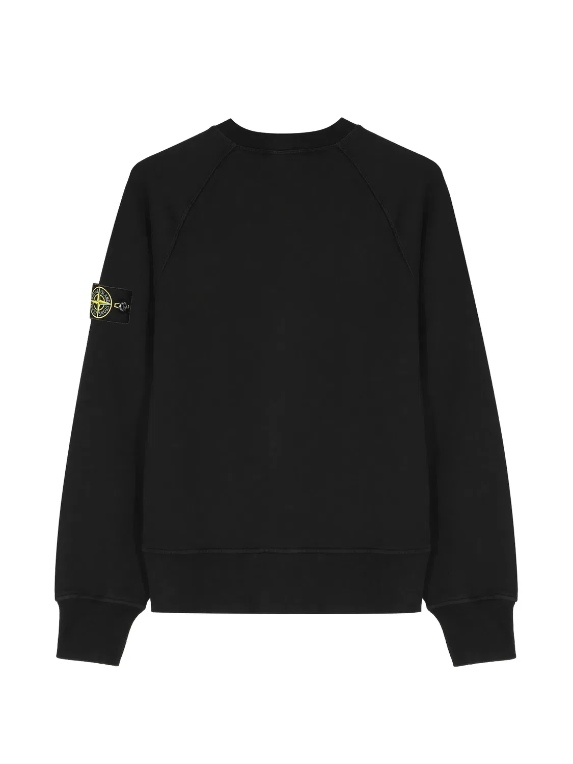 Stone Island Свитшот реглан с нашивкой Compass, черный — фото 2