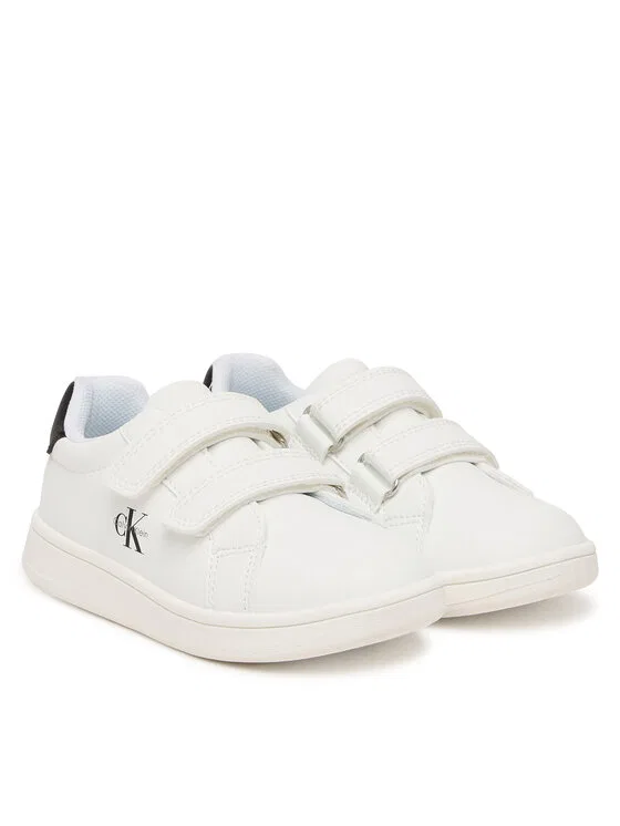 Кроссовки Low Cut Velcro Calvin Klein, белый — фото 2