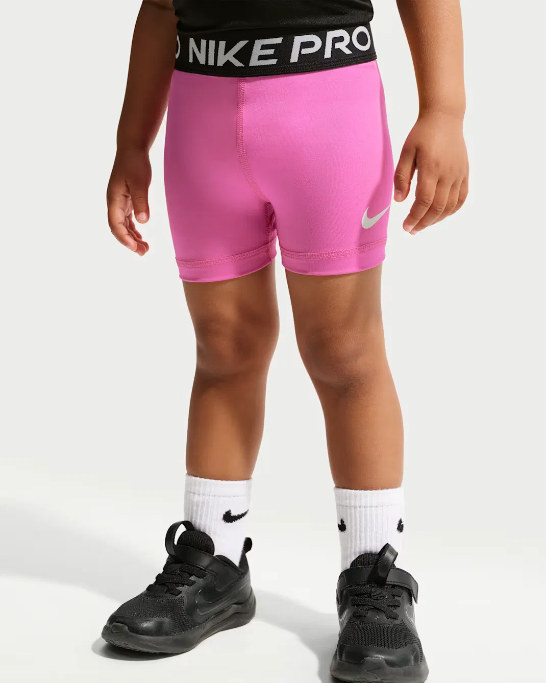 Детские шорты Dri-FIT Nike Pro, Playful Pink — фото 2