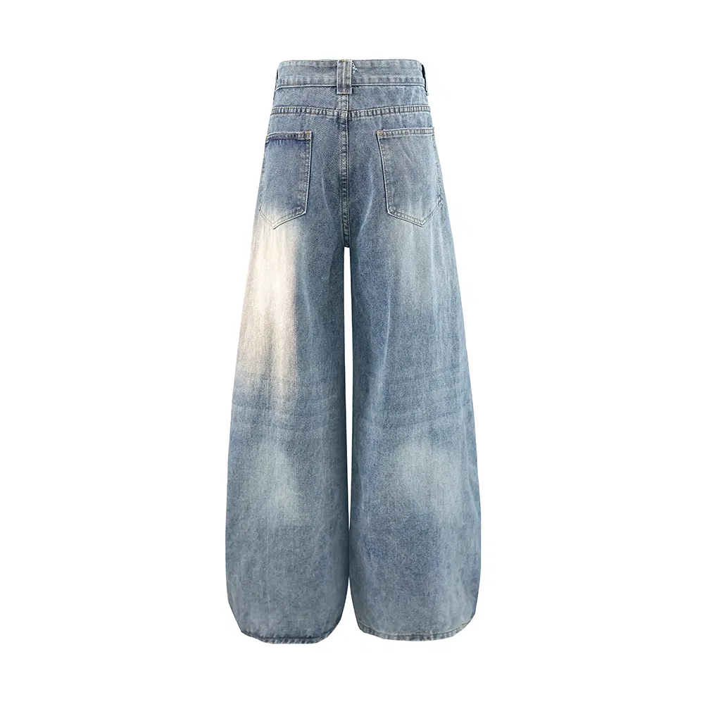Детские джинсы унисекс скимитар-крой PAL ONGACO, Blue — фото 3