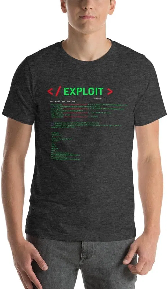 Футболка Regular Fit Exploit, Dark Grey Heather