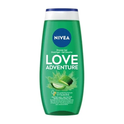 Гель для душа Освежающий и увлажняющий Love Adventure Nivea, Aloe