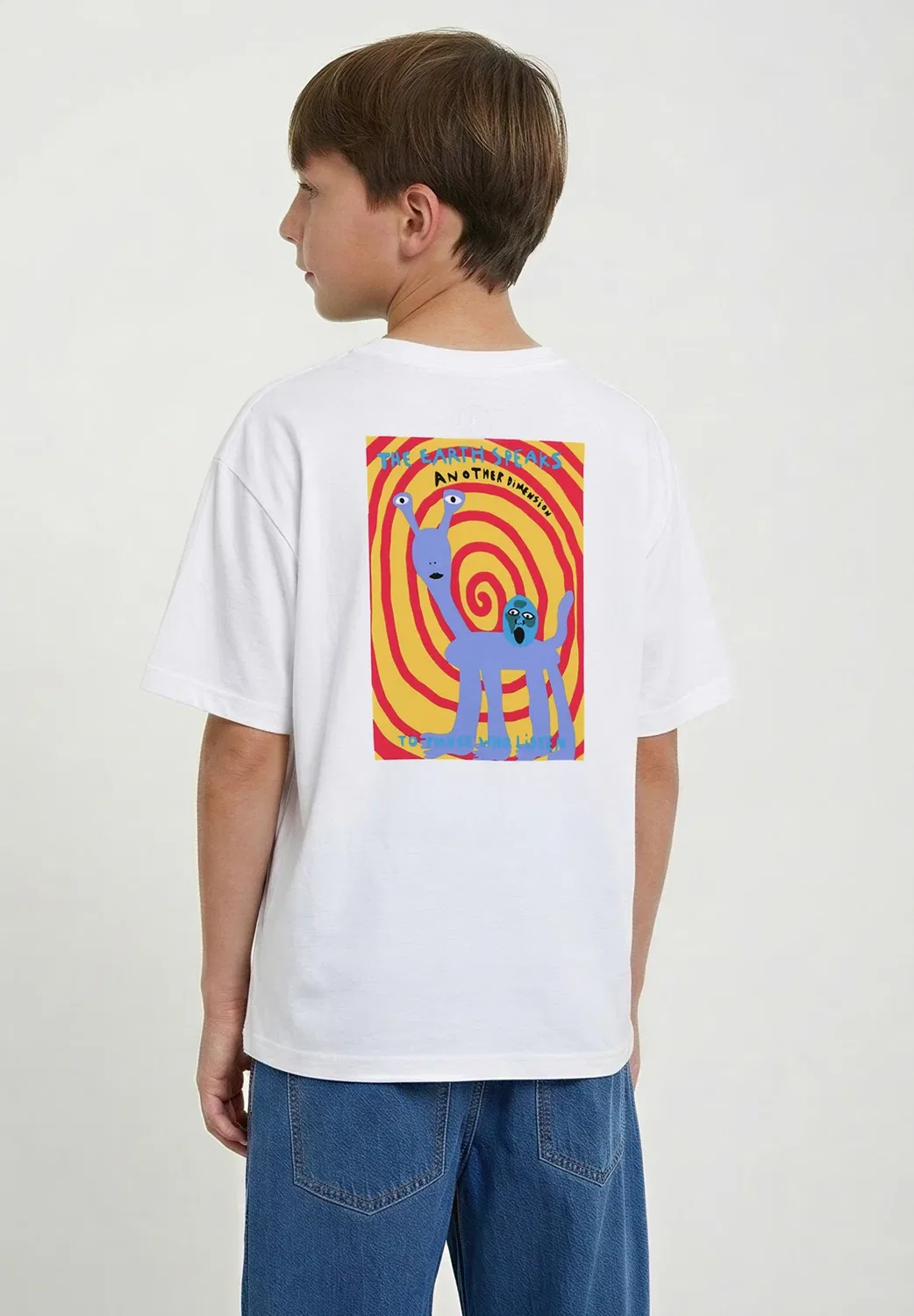 Tee weirdcard - футболка с принтом Volcom, White — фото 2
