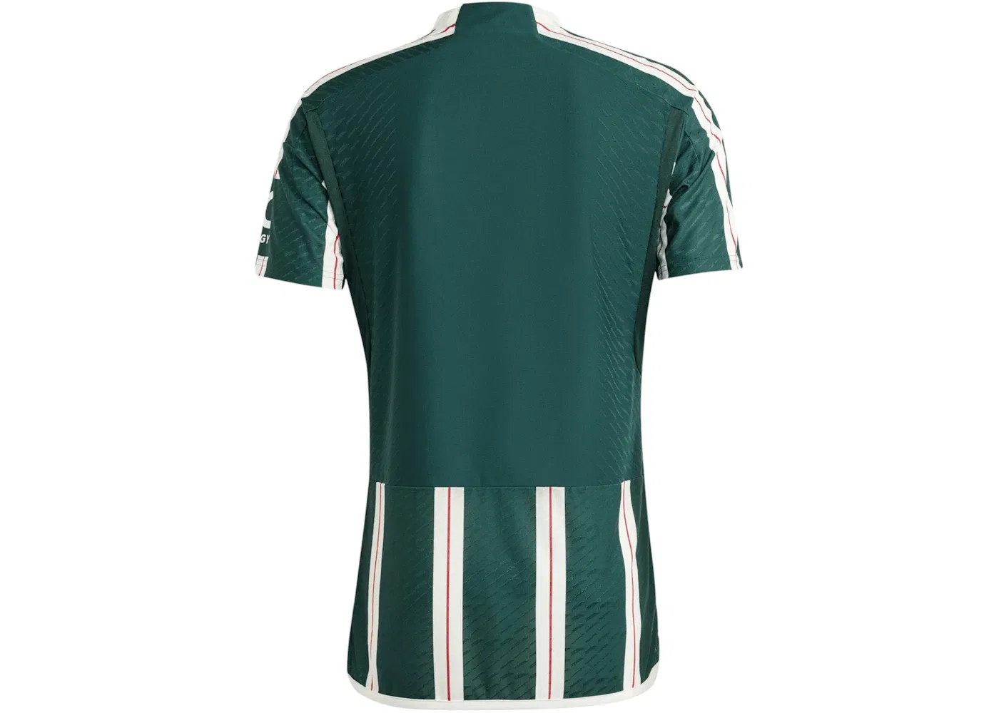 Мужская футбольная футболка с длинным рукавом Manchester United 2023/24 Away Adidas, Green — фото 2