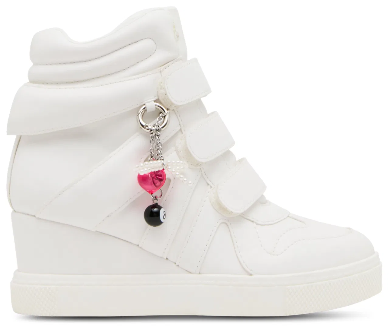 Детские кроссовки-сникеры на танкетке JMAVIS Steve Madden, White