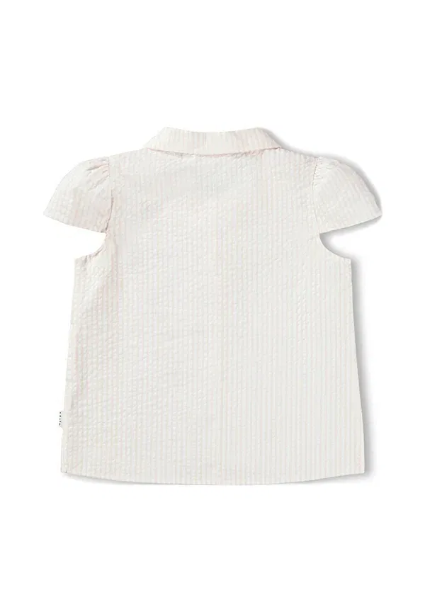 Блуза с бантом Blouse Molo, Cloud Pink Stripe, розовый — фото 4