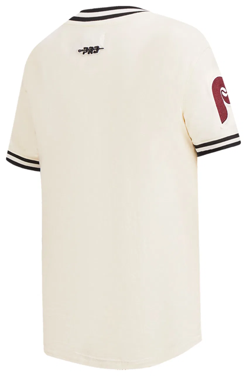 Футболка для мальчиков Retro Classic Striped Pro Standard Philadelphia Phillies, цвет Eggshell/Black — фото 4
