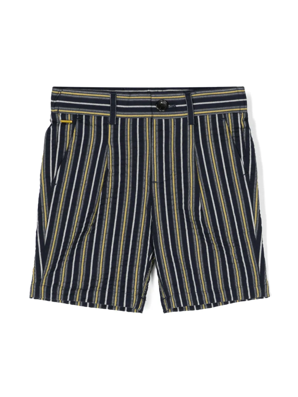

Шорты-бермуды в полоску Scotch & Soda, синий