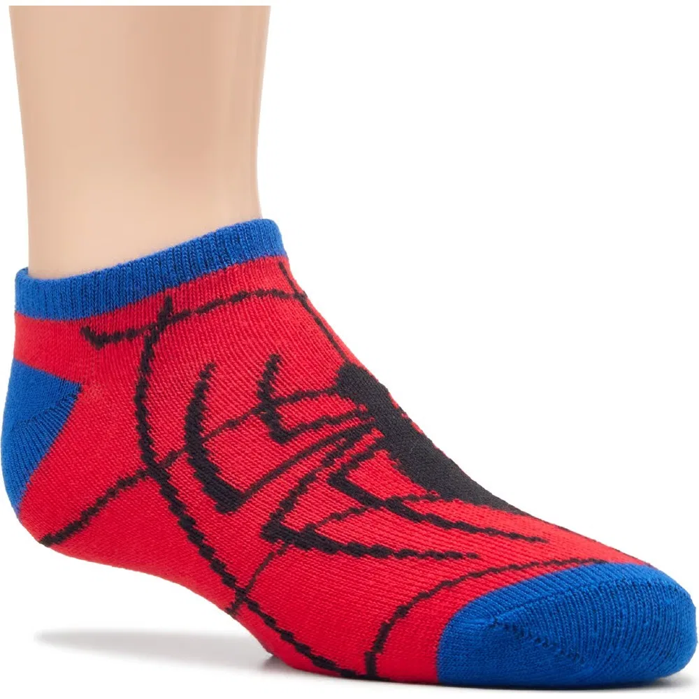 Набор из 6 детских носков до щиколотки Spiderman Spider-Man, Spiderman Assorted — фото 3