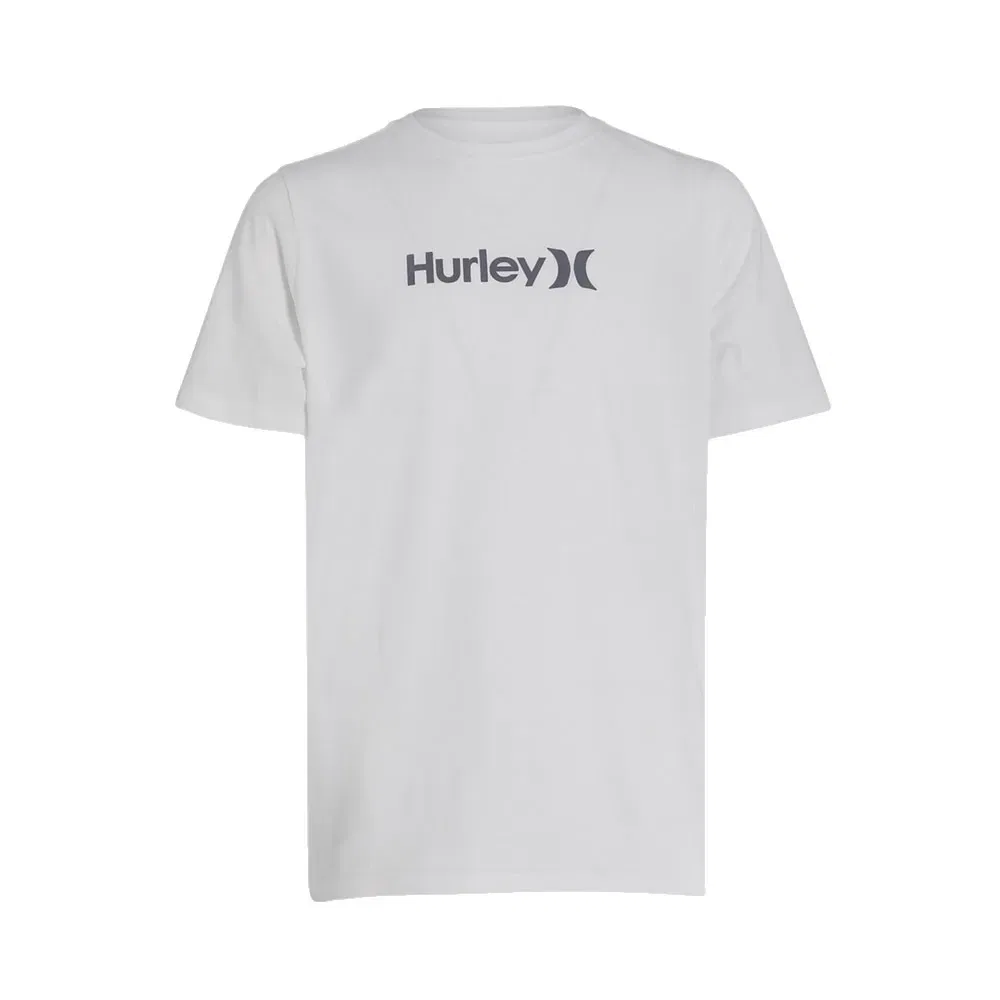 Детская футболка с принтом Hurley Printing Press O&O, White — фото 3