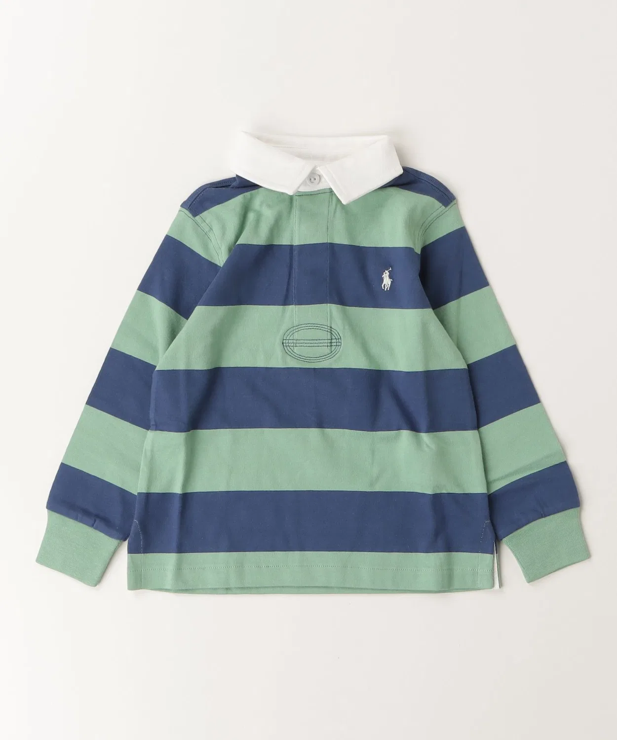 Детская лонгслив-рубашка с полосками Polo Ralph Lauren Childrenswear, Multi — фото 3