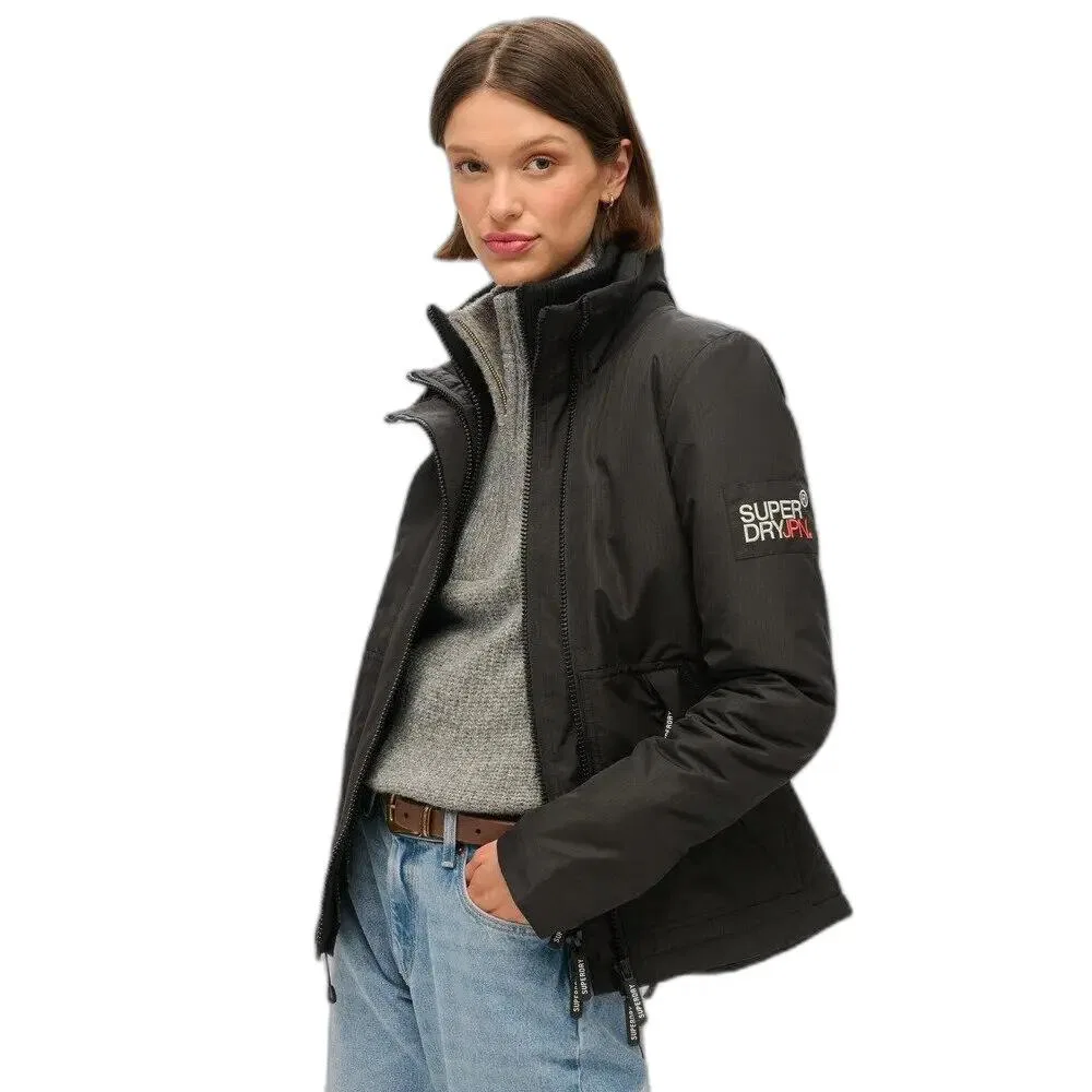 Женская ветровка для гор Superdry, Schwarz — фото 4