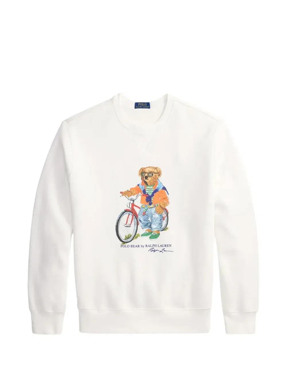 Свитер Polo Bear с графическим принтом Polo Ralph Lauren, белый
