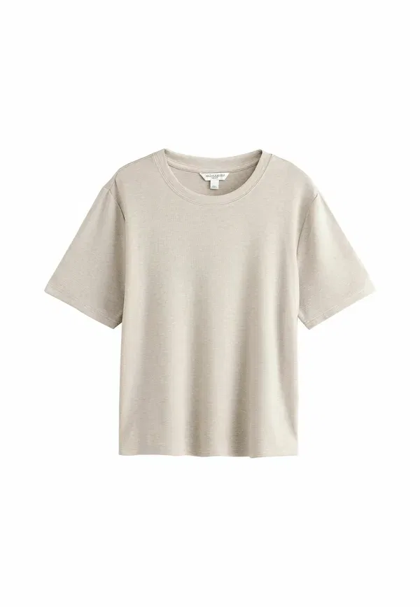 Футболка оверсайз Tabitha Simmons Short Sleeve T-shirt Next, Oatmeal, овсяный — фото 4