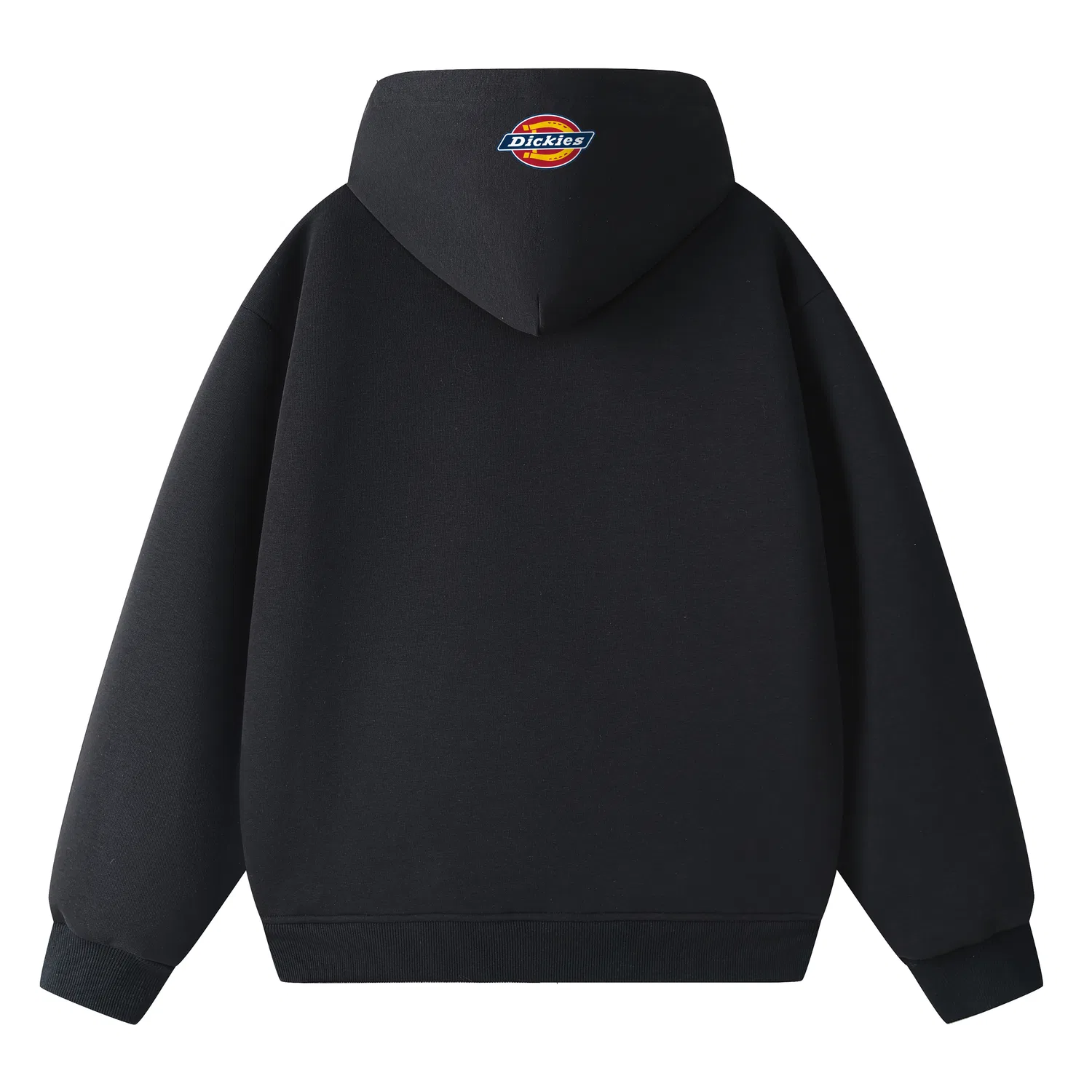 Детский свитшот с капюшоном Dickies, Heather Gray/Blue Plaid — фото 4