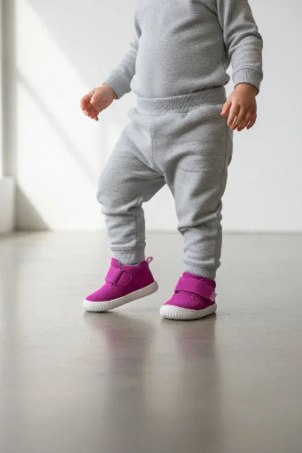 Детские туфли для девочек без каблука Patik Bebe, Fluoria — фото 2
