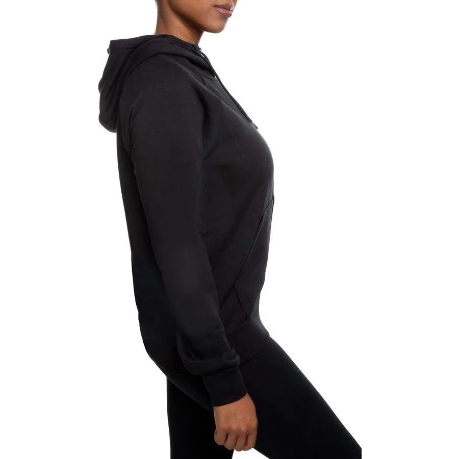 Женский худи с капюшоном, Regular Fit, Nike Sportswear Essential, Черный — фото 3