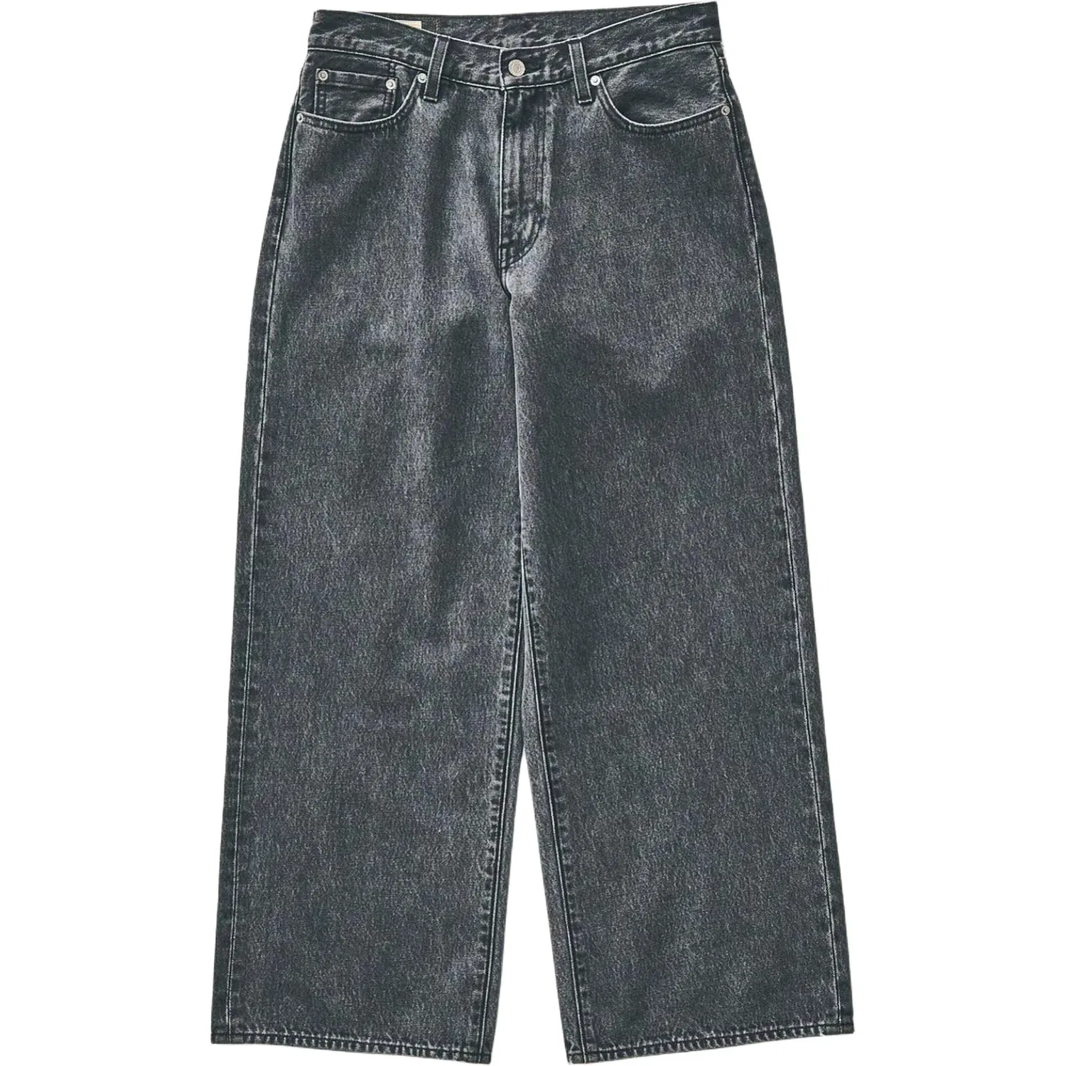 Джинсы широкие серые Levis, Gray