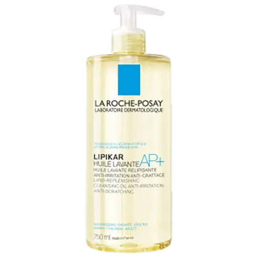 

La Roche-Posay Lipikar Oil AP+ очищающее масло для тела, восполняющее уровень липидов, 750 мл