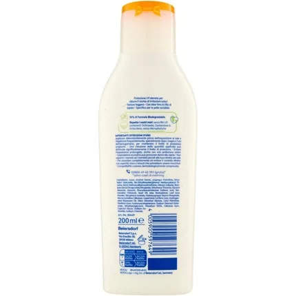 Солнцезащитное молочко для чувствительной кожи SPF30 Sensitive Immediate Protect Nivea, 200 мл