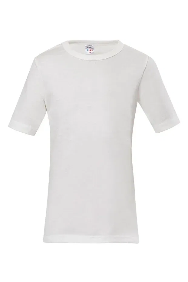 Детское термобелье с коротким рукавом Nightlove, White