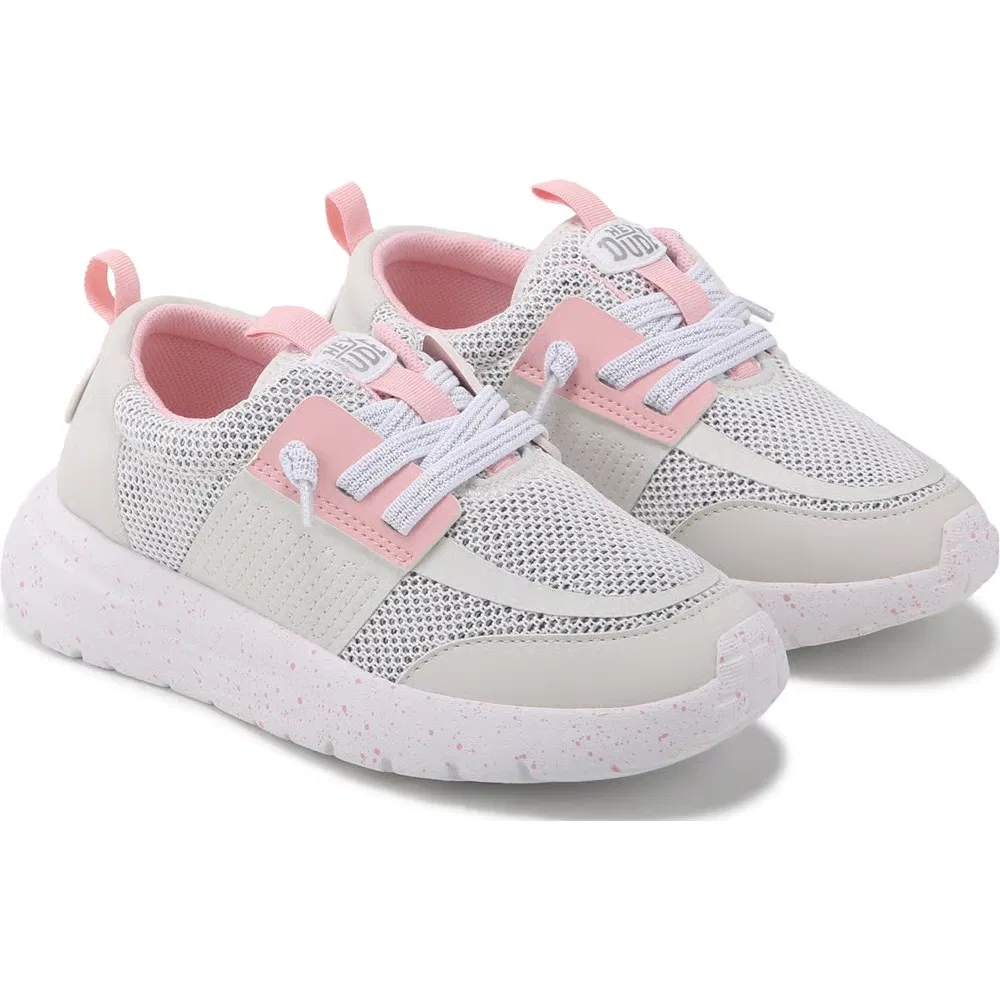 Детские кроссовки Sirocco Play Heydude, Grey/Pink