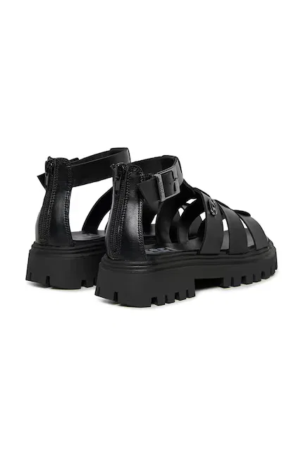 Сандалии детские D-SANSTRY SANDALS Diesel, черный — фото 3